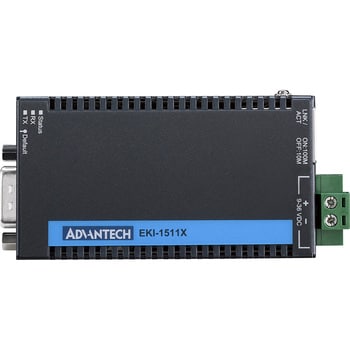 EKI-1511X-B (1/2/4ポート)シリアルデバイスサーバ【DINレール取付】 1台 アドバンテック(Advantech) 【通販モノタロウ】