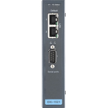 (1/2/4ポート)シリアルデバイスサーバ【DINレール取付】 Advantech(アドバンテック)