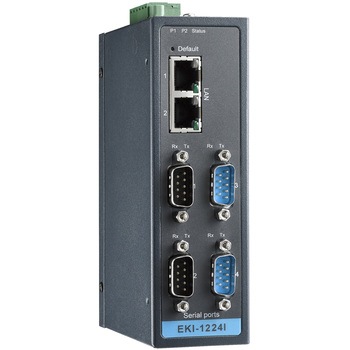 (1/2/4ポート)シリアルデバイスサーバ【DINレール取付】 Advantech(アドバンテック)