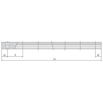 HR1530+340L RAIL LM[(HR`p/) THK 75096533
