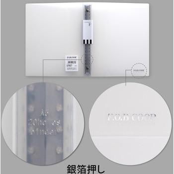 A5 バインダー FOB COOP 20穴 (ワイドタイプ) 日本ノート