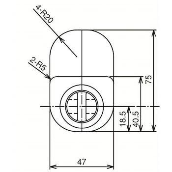 CRES500-050-24(DC24V) ロッドアクチュエーターCRES形(推力490Nタイプ