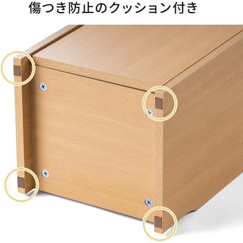 ケーブル&タップ収納ボックス サンワダイレクト