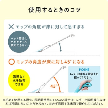 スプレーモップ サンワダイレクト