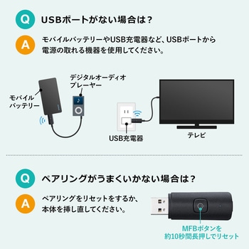 オーディオトランスミッター サンワダイレクト