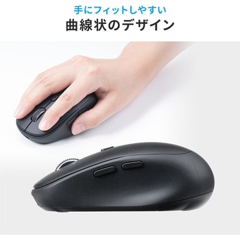 ブルーLEDマウス サンワダイレクト