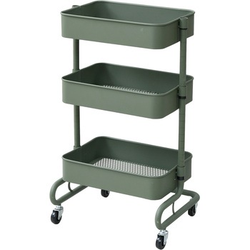 LBT-3(KH) �o�X�P�b�g�g���[���[ ���[���S�� �L���X�^�[�t�� ���M�����[/�X���� YAMAZEN(�R�P) 3�i �J�[�L�F 75135595