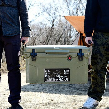 PCB-42.5L(BE) プレミアムクーラーボックス YAMAZEN(山善) 容量 PCB-42.5L(BE) プレミアムクーラーボックス YAMAZEN(山善) 容量