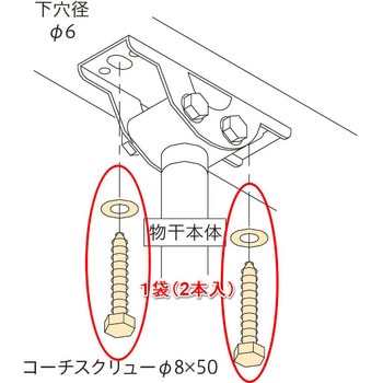 ホスクリーン 取付パーツ GIKEN(川口技研)