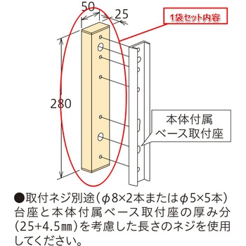 アルミ台座 GIKEN(川口技研)