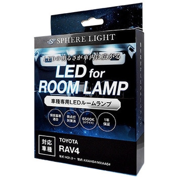 車種別LEDルームランプ SPHERELIGHT(スフィアライト)