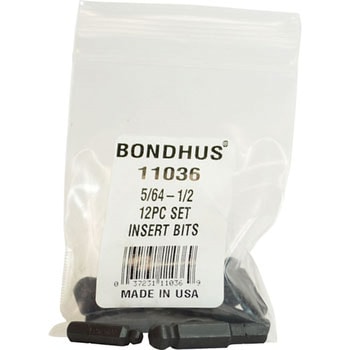 ボールポイント・ビットセット BONDHUS