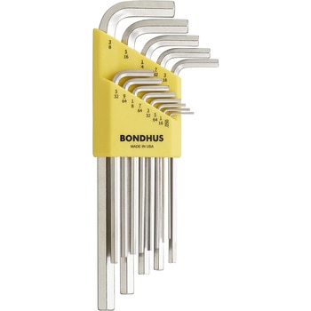 六角L-レンチセット BONDHUS