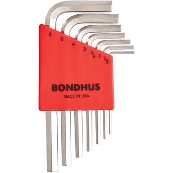 六角ショート・L-レンチセット BONDHUS