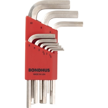 六角ショート・L-レンチセット BONDHUS