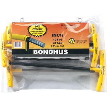 ボールポイント・T-ハンドルセット BONDHUS