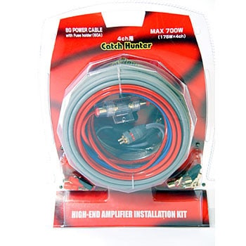 GHOST EP4R アンプ配線 ケーブル 4ゲージ 赤 9メートル切売り GHOST EP4R アンプ配線 ケーブル 4ゲージ⁄30m 赤 カーオーディオ