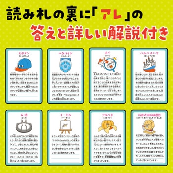 アレのなまえしってる?かるた - アーテック[学校教材・教育玩具]