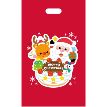 クリスマスプレゼント袋(マチ無) 100枚 アーテック[学校教材・教育玩具]