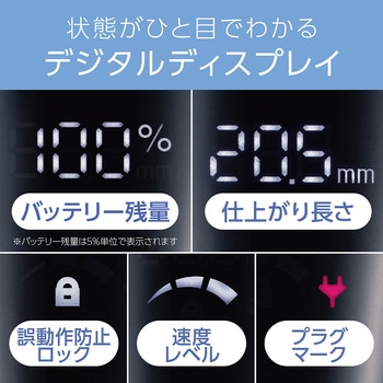 デジタル式ヘアカッター コイズミ