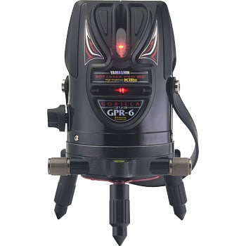 GPR-6(本体) 高輝度レーザー墨出し器ドットレーザープロゴリラ 1台 山真製鋸(YAMASHIN) 【通販モノタロウ】