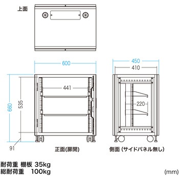 19インチサーバーボックス サンワサプライ