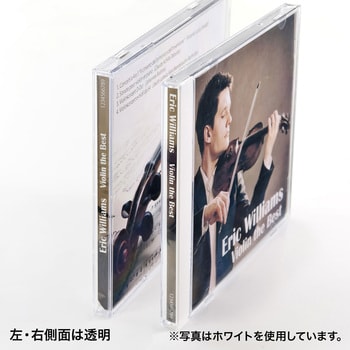 Blu-ray・DVD・CDケース サンワサプライ CD/DVDプラケース