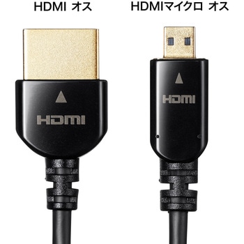 HDMIマイクロケーブル サンワサプライ