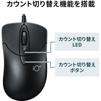 ブルーLEDマウス サンワサプライ