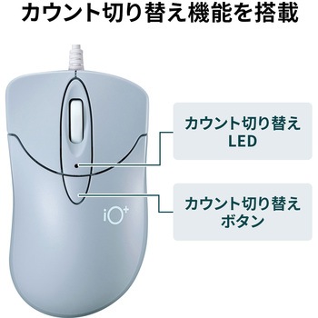 ブルーLEDマウス サンワサプライ