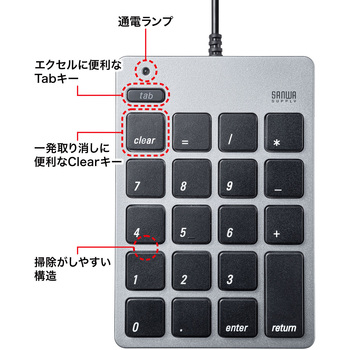 テンキー サンワサプライ