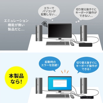 パソコン自動切替器 サンワサプライ