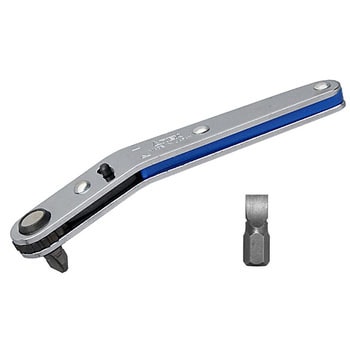 ベントダウンヘッド型オフセットラチェットドライバー ANEX
