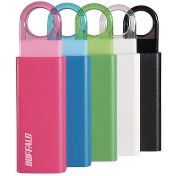 USB3.1(Gen1)対応 ノックスライドUSBメモリー 128GB ブラック BUFFALO(バッファロー)