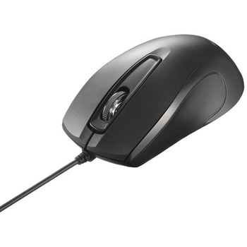 3ボタン 有線 BlueLED 高耐久 抗菌 マウス ブラック BUFFALO(バッファロー)