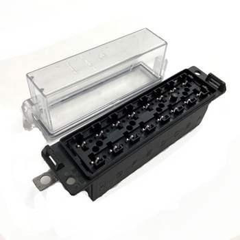 8極ATOブレーカーヒューズ用ホルダー(1極→8極)カバー付き AK