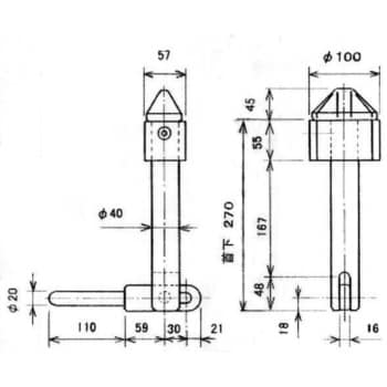 ツイストロック S270 ワゴーロック 外装パーツ 【通販モノタロウ】