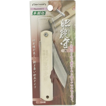 CRAFT HOUSE 肥後守 本割込 与板利器工業