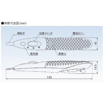 交流検電器(低圧用) 中部精機