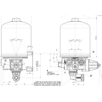 エアドライヤ WABCO