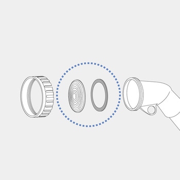 メタルシャワー交換用スクリーンセット タカギ