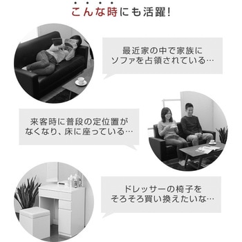 収納スツール YAMAZEN(山善)