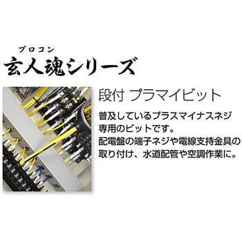 段付プラマイビット ベッセル