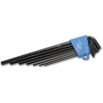 ロングタイプ六角棒スパナセット 旭金属工業(旧:新日本ツール)