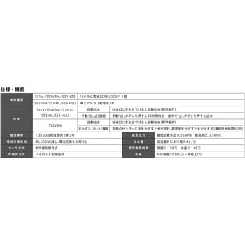 SS1H20K 自動水栓 SuiSui (単水用、壁付) ミナミサワ 電池式 洗面所用