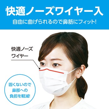 99%カット不織布ソフトマスク(50枚入)Mサイズ アーテック[学校教材・教育玩具]