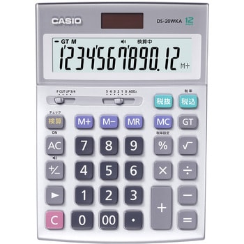 カシオ 本格実務電卓 12桁 検算機能 グリーン購入法適合 デスクタイプ DS-OA機器