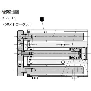 CKD CKD ガイド付シリンダ ころがり軸受 STG-B-16-75 | sport-u.com