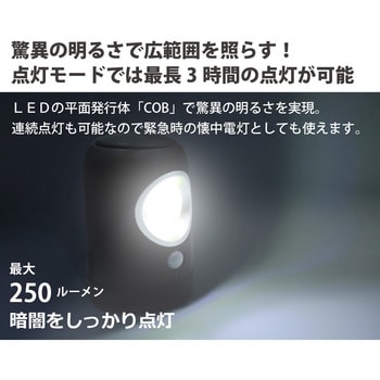 HRN-557 COB型LEDセンサーライト 1台 平野商会 【通販モノタロウ】