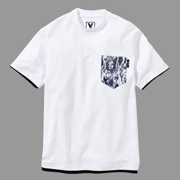 レイヤード風半袖Tシャツ(裏綿) VILEA